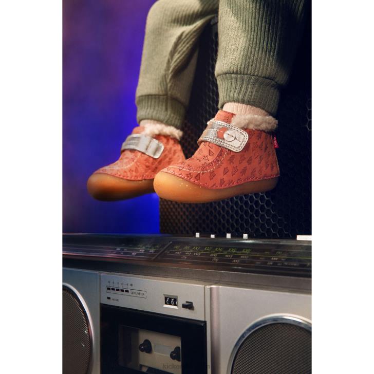 So Schuss Pink Gold Fancy Kickers ZDBR827 Kids