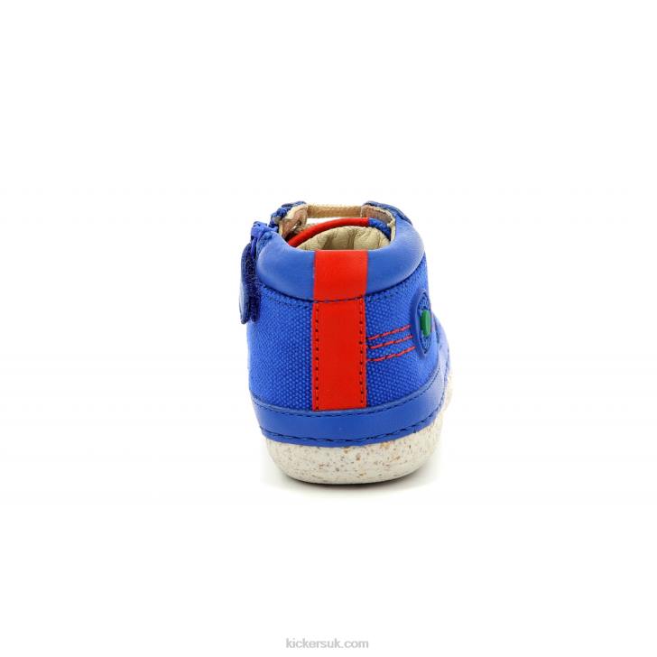 Sonistreet Blue Red Kickers ZDBR782 Kids