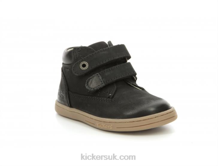 Tackeasy Black Kickers ZDBR854 Kids