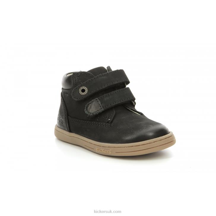 Tackeasy Black Kickers ZDBR854 Kids