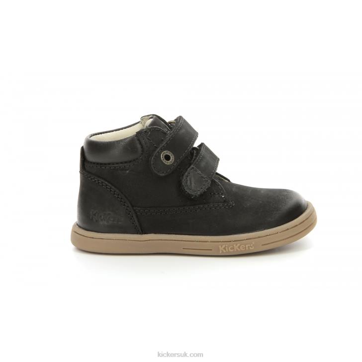 Tackeasy Black Kickers ZDBR854 Kids