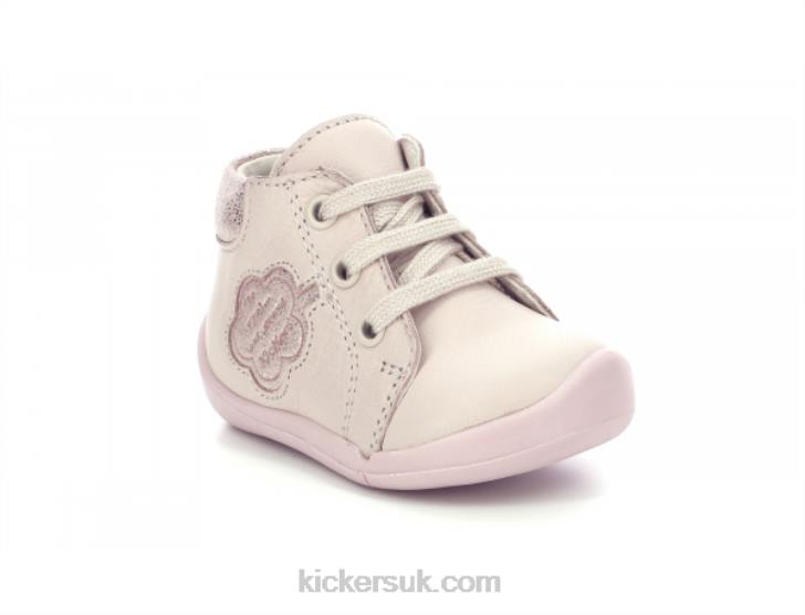 Waouk Light Pink Metallized Kickers ZDBR887 Kids
