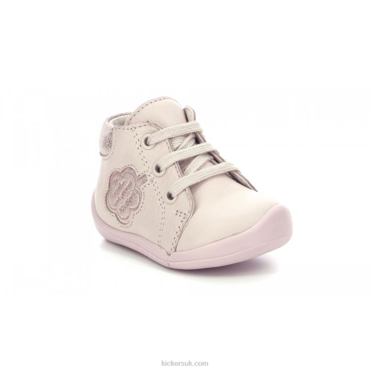 Waouk Light Pink Metallized Kickers ZDBR887 Kids