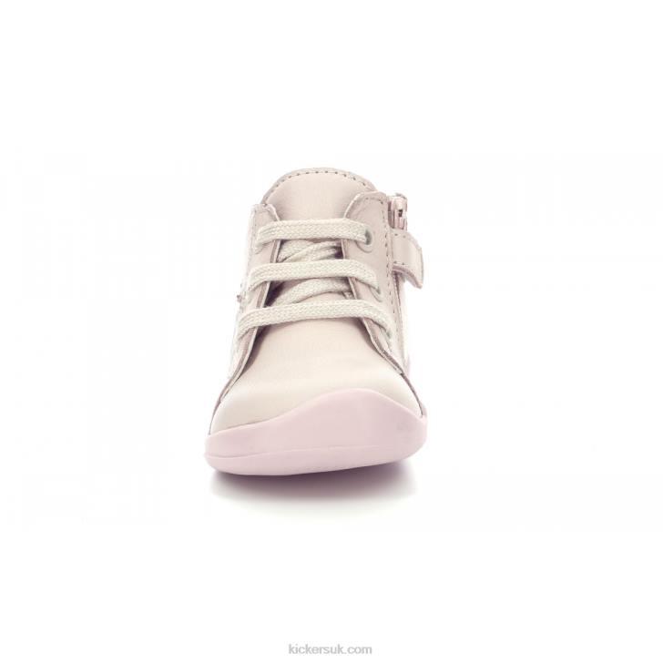 Waouk Light Pink Metallized Kickers ZDBR887 Kids