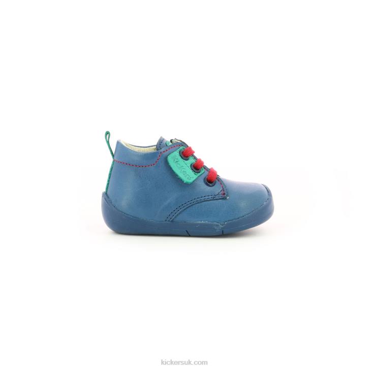 Wazzap Blue Green Kickers ZDBR804 Kids