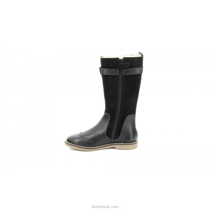 Tyoube Black Kickers ZDBR1011 Kids