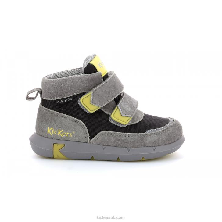 Junibo Grey Green Kickers ZDBR965 Kids