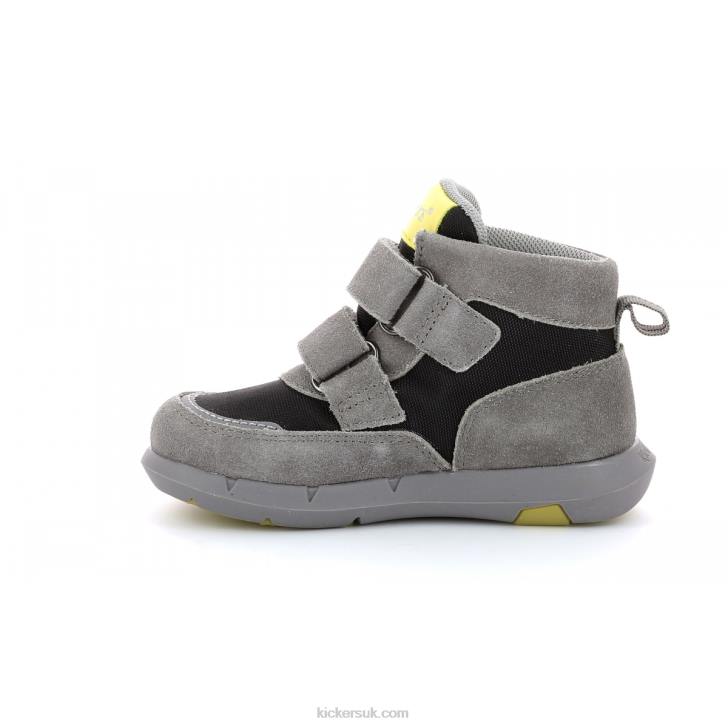 Junibo Grey Green Kickers ZDBR965 Kids