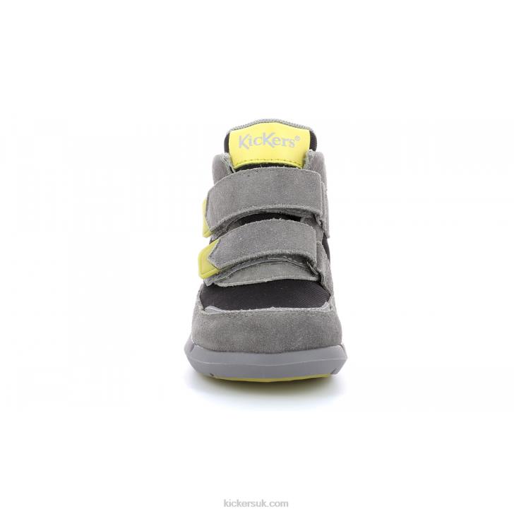 Junibo Grey Green Kickers ZDBR965 Kids