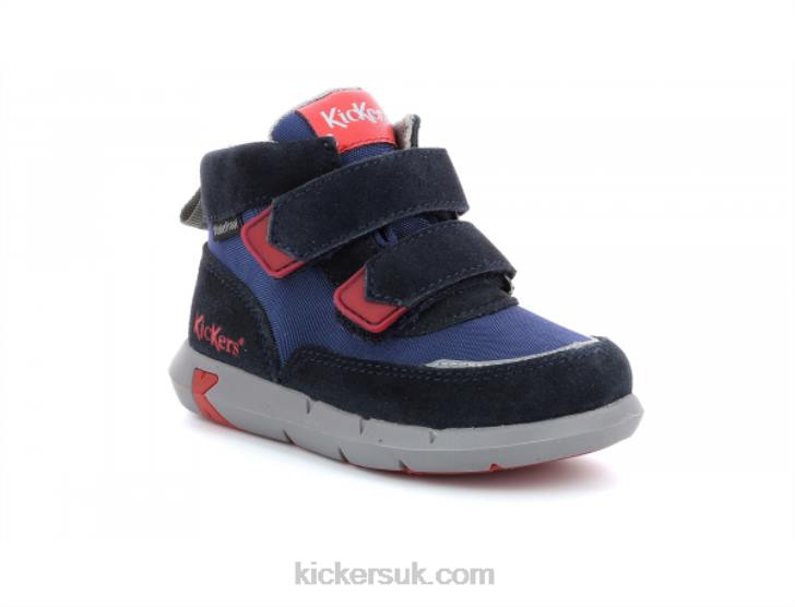 Junibo Navy Red Kickers ZDBR968 Kids