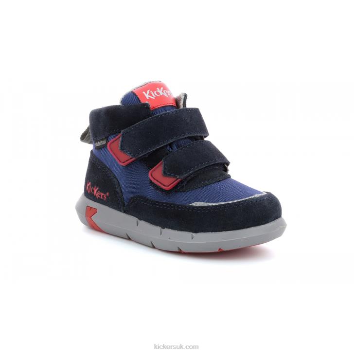Junibo Navy Red Kickers ZDBR968 Kids