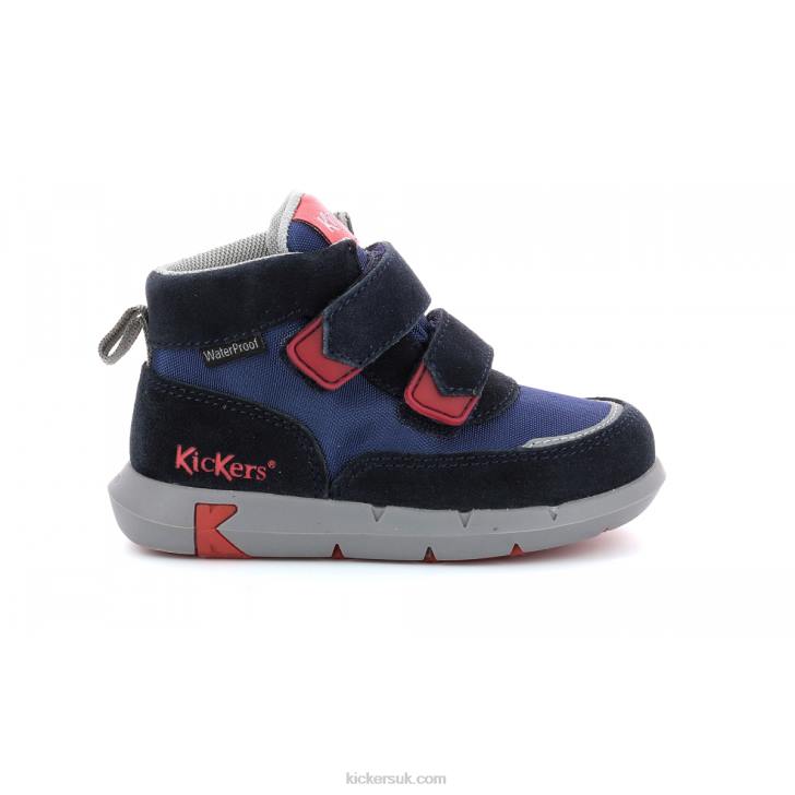 Junibo Navy Red Kickers ZDBR968 Kids