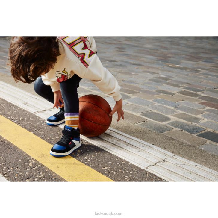 Kickalien Black Blue White Kickers ZDBR1005 Kids