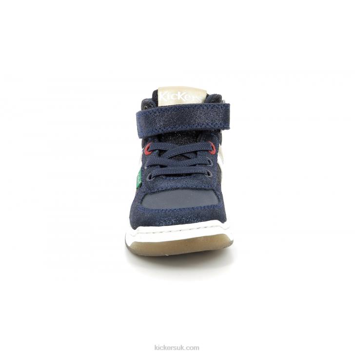 Kickalien Navy Gold Kickers ZDBR978 Kids