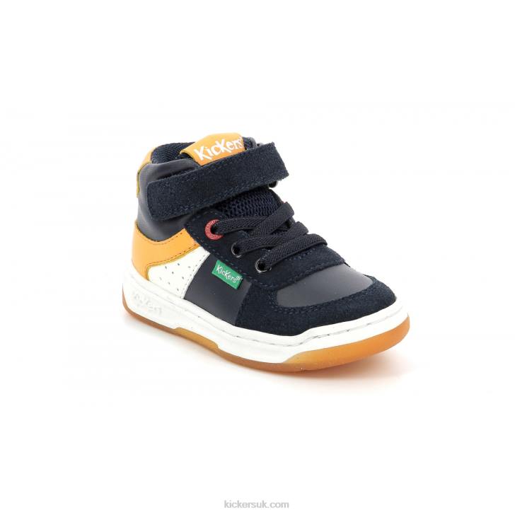 Kickalien Navy White Orange Kickers ZDBR1008 Kids
