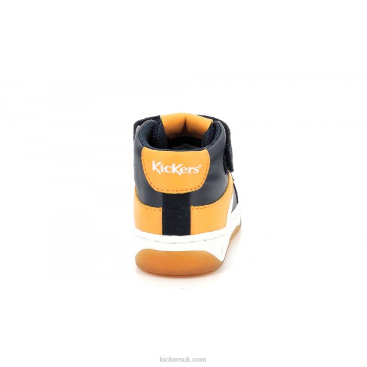 Kickalien Navy White Orange Kickers ZDBR1008 Kids