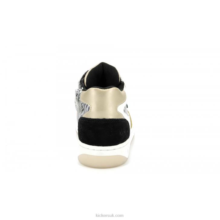 Kicklax Yellow Black Zebra Kickers ZDBR944 Kids