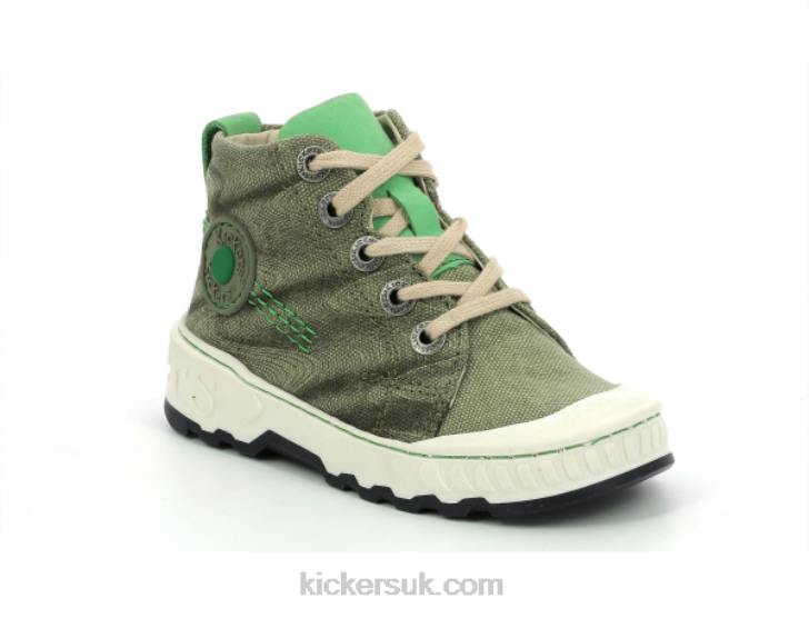 Kickrup Khaki Green Kickers ZDBR932 Kids