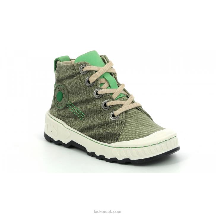 Kickrup Khaki Green Kickers ZDBR932 Kids