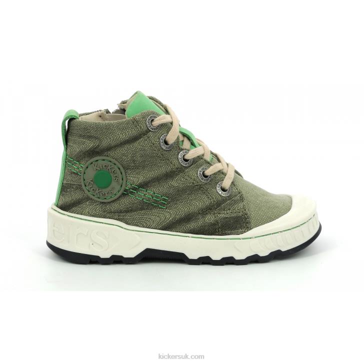 Kickrup Khaki Green Kickers ZDBR932 Kids