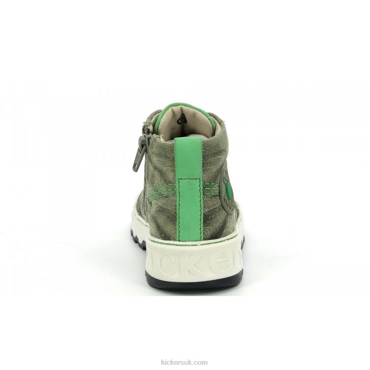 Kickrup Khaki Green Kickers ZDBR932 Kids