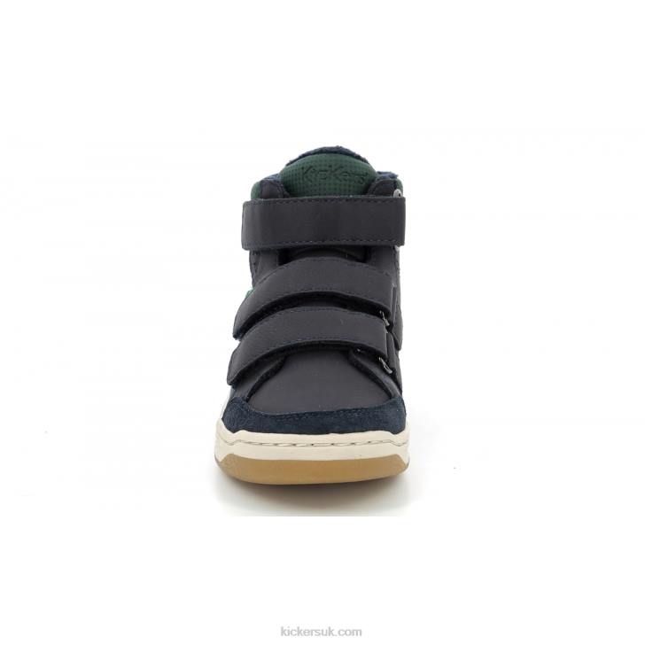 Kroisy Navy Green Kickers ZDBR940 Kids