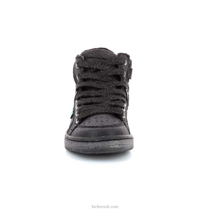 Lowell Bright Black Kickers ZDBR959 Kids