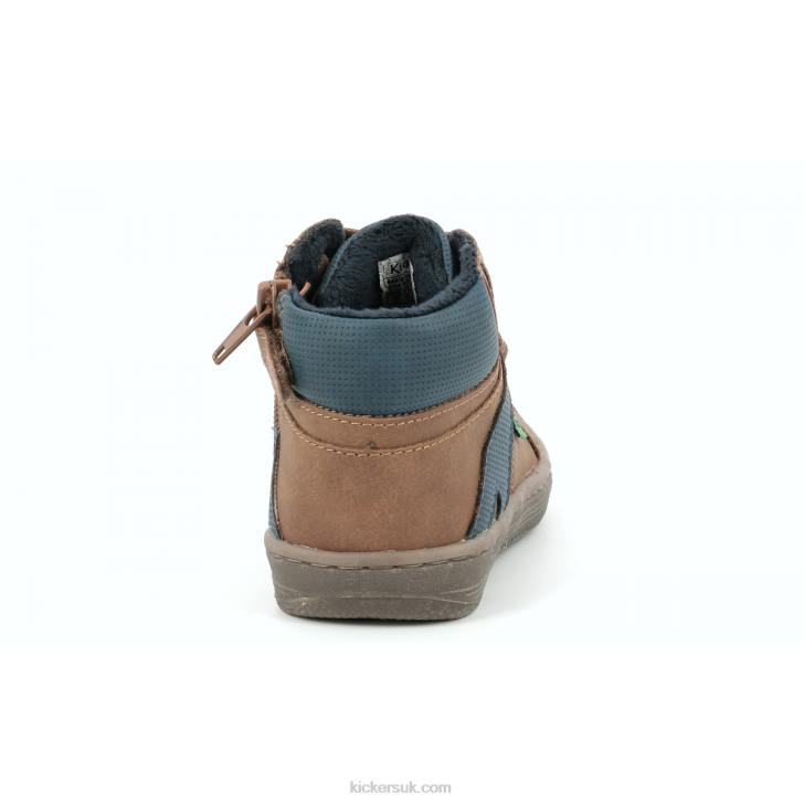Lowell Camel Blue Kickers ZDBR969 Kids