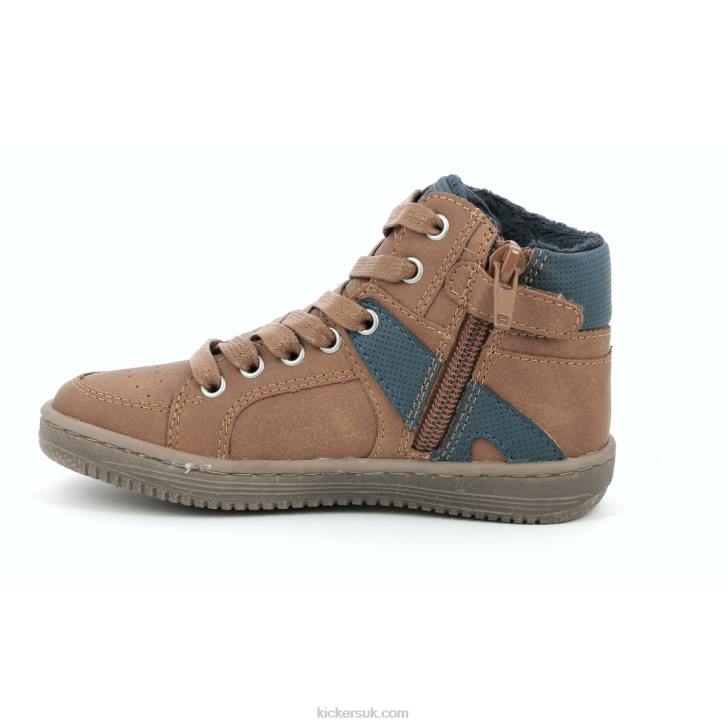 Lowell Camel Blue Kickers ZDBR969 Kids