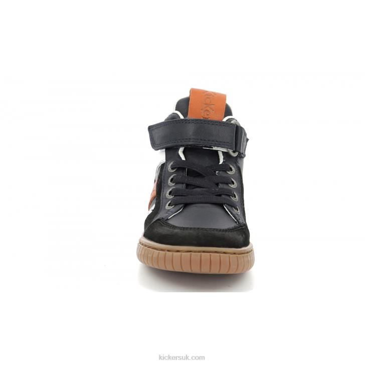 Wincky Cdt Black Camel Navy Kickers ZDBR995 Kids