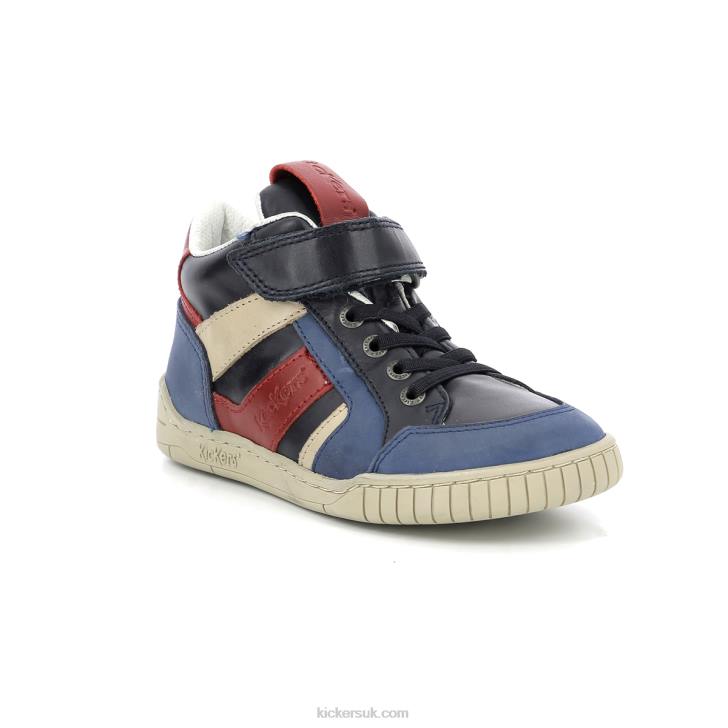 Wincky Cdt Blue Red Navy Kickers ZDBR987 Kids