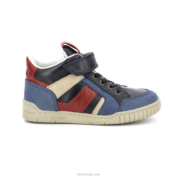 Wincky Cdt Blue Red Navy Kickers ZDBR987 Kids