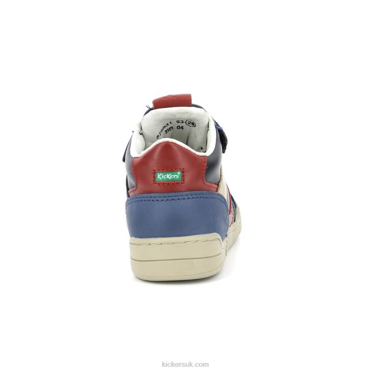 Wincky Cdt Blue Red Navy Kickers ZDBR987 Kids