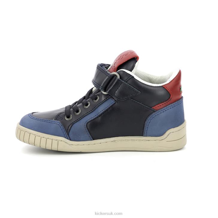 Wincky Cdt Blue Red Navy Kickers ZDBR987 Kids