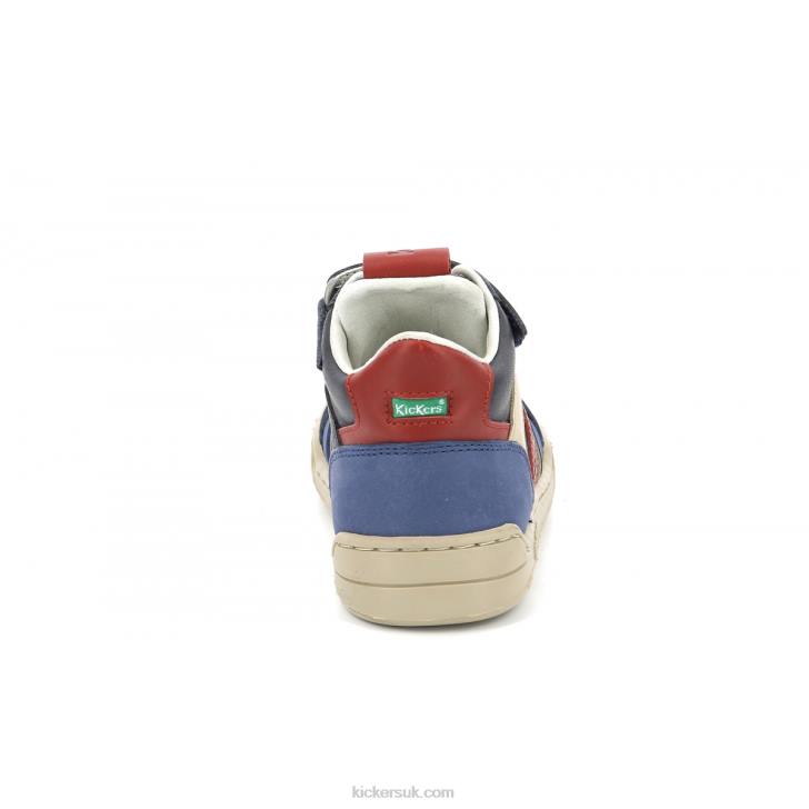 Wincky Cdt Blue Red Navy Kickers ZDBR994 Kids