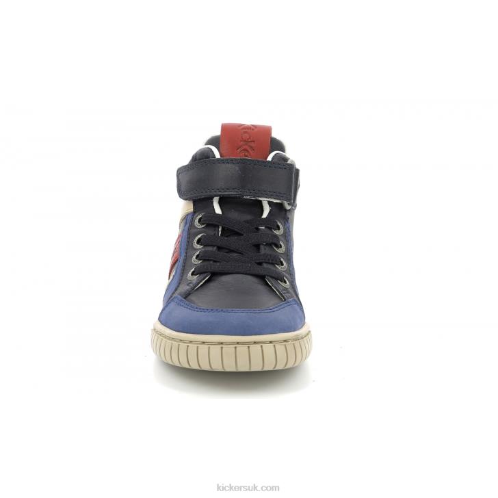 Wincky Cdt Blue Red Navy Kickers ZDBR994 Kids