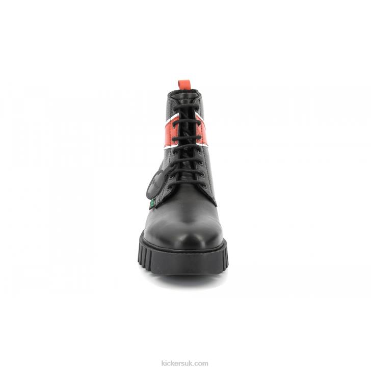 Kick Fabulous Black Red Kickers ZDBR358 Men