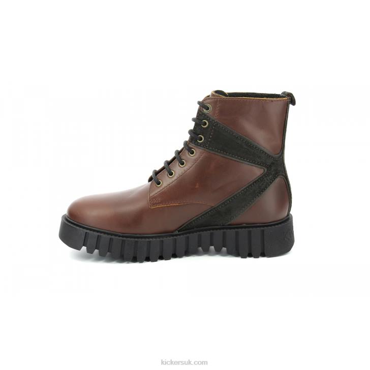 Kick Fabulous Dark Brown Kickers ZDBR355 Men