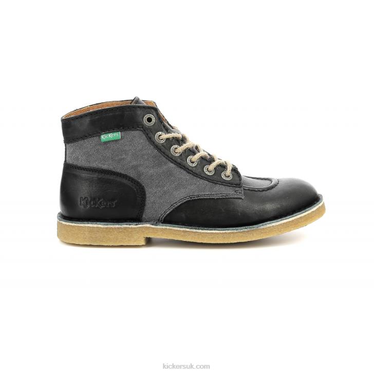 Kick Legend Black Kickers ZDBR363 Men