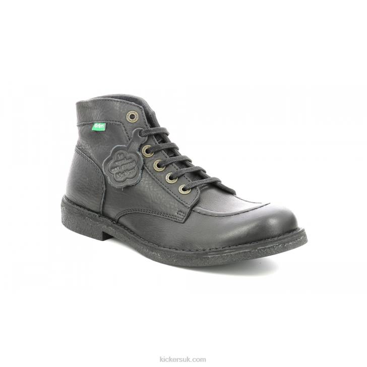 Kickstoner Black Perm Black Sole Kickers ZDBR353 Men