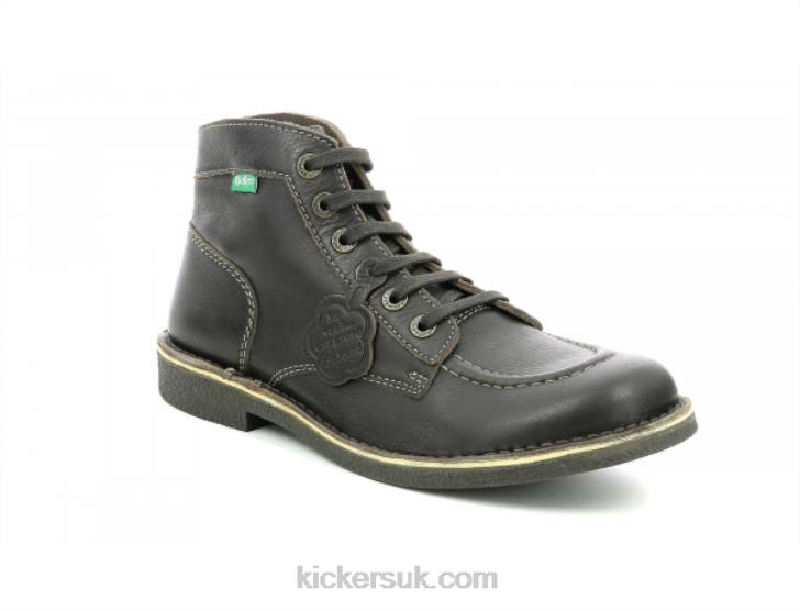 Kickstoner Darkbrown Perm Brown Sole Kickers ZDBR352 Men