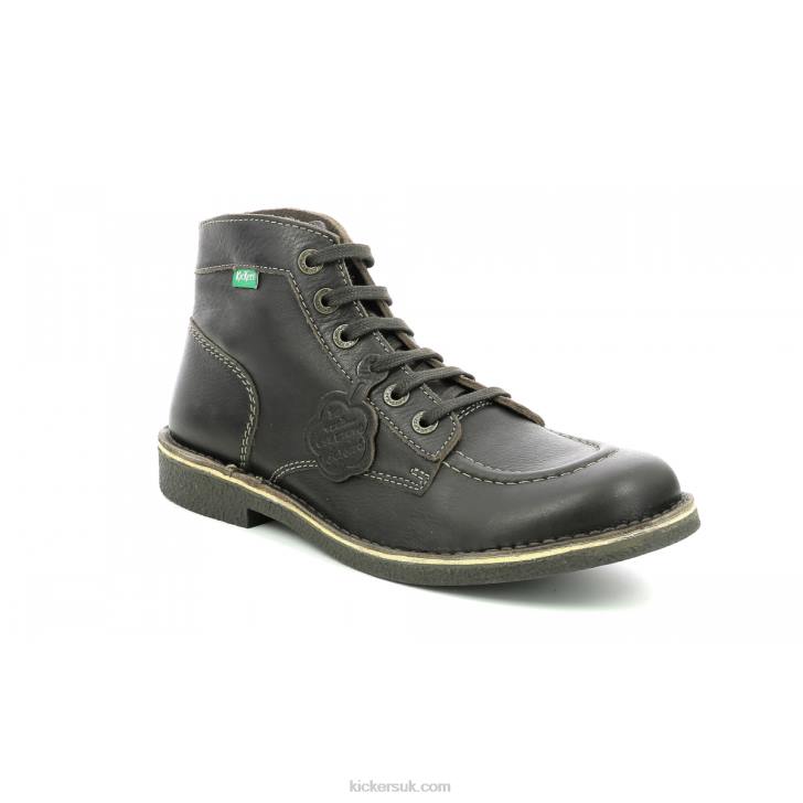 Kickstoner Darkbrown Perm Brown Sole Kickers ZDBR352 Men