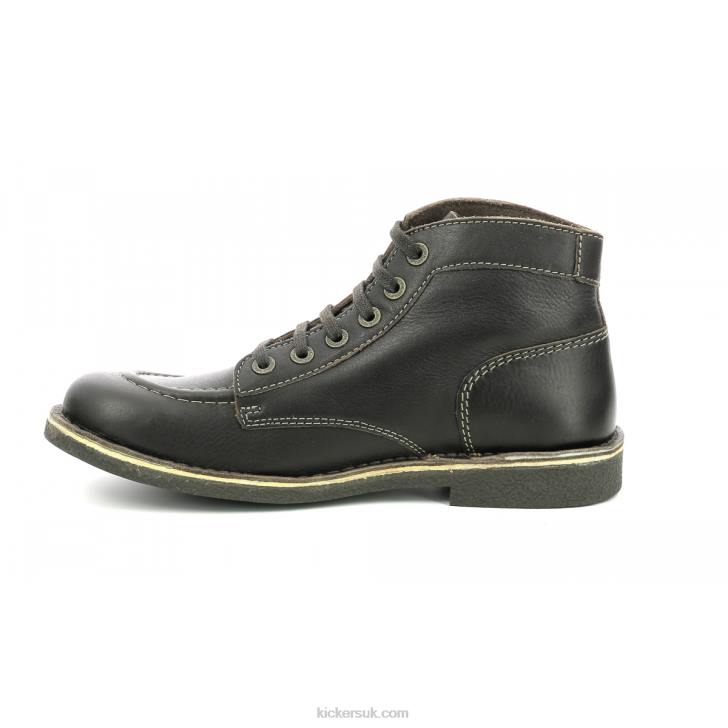 Kickstoner Darkbrown Perm Brown Sole Kickers ZDBR352 Men