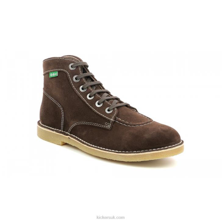 Orilegend Dark Brown Perm Kickers ZDBR361 Men