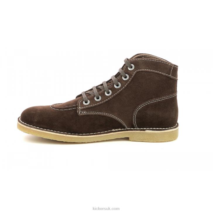 Orilegend Dark Brown Perm Kickers ZDBR361 Men