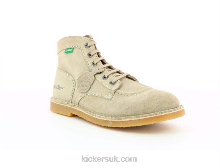 Orilegend Light Beige Kickers ZDBR344 Men
