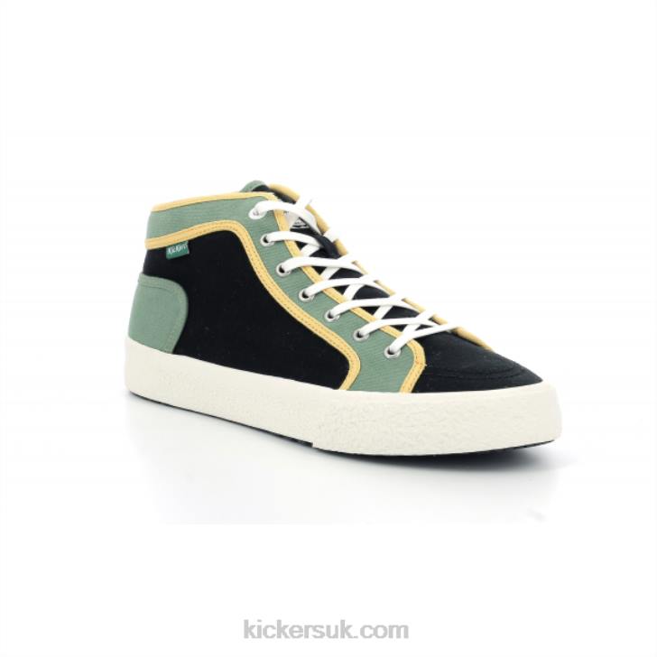 Arveiler Black Green Kickers ZDBR315 Men