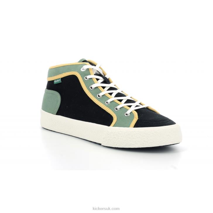 Arveiler Black Green Kickers ZDBR315 Men