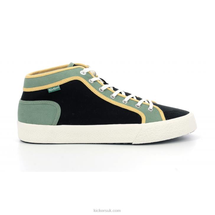 Arveiler Black Green Kickers ZDBR315 Men