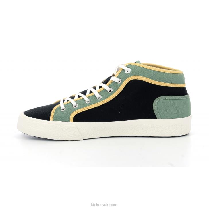 Arveiler Black Green Kickers ZDBR315 Men